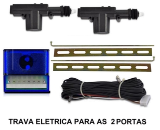 Kit Alarme Canivete + Trava Eletrica Gol Parati quadrada 2 portas (6)