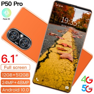 Smartphone Versão Global P50 Pro 6.1" Celular Barato 5G Celulares E Telefone (1)