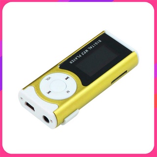 [⚡PP⚡]#Card Insertion Light Clip With Screen Mp3 Digital Music Playing Clip Outside Sound Belt Lamp Flashlight Mp3 Music Player (1)