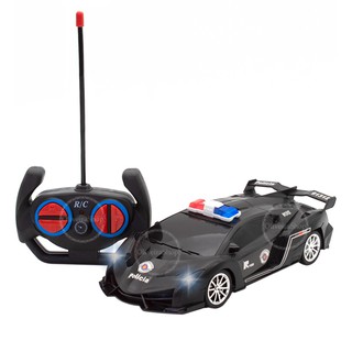 Carro Carrinho De Brinquedo Com Controle Remoto Viatura Da Policia Rota Pronta Entrega