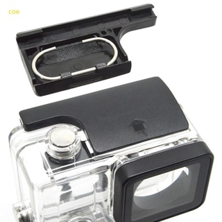 CON For Go pro Accessories Plastic Backdoor Clip Lock Buckle Snap Latch for Go pro Hero 3+ 4 Camera Cam Waterproof Housing Case Shell
