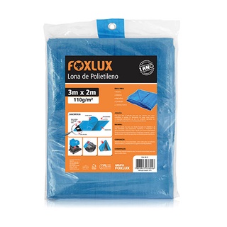 Lona Carreteiro 3x2 Azul 6012 - Foxlux