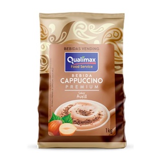 Cappuccino Premium Sabor Avelã 1Kg - Qualimax