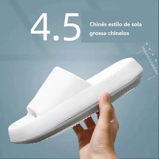 Mulheres Bruto Chinês Sandalia Plataforma Interna Eva Banho Piso Casa Chinelos Senhoras Sapatos De Verão Suave