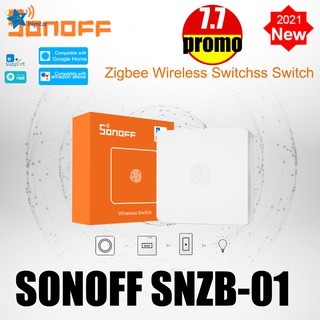 STAR Sonoff Botão Zigbee Snzb-01 Sem Fio Smart Ewelink Automação CCBIG
