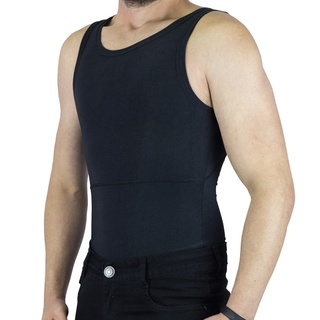 Cinta abdominal masculina Colete Redutora Camisa Modeladora Slim Fit Postural d12 nova york PROMOÇÃO (1)