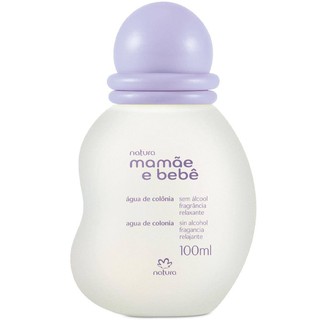 Perfume Água de Colônia Mamãe Bebê Sem Álcool Infantil Natura RELAXANTE Roxa LILÁS 100ml Original Lacrada Vegana