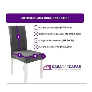 Capa de Cadeira Jantar Tecido Importado Varias Estampas (2)