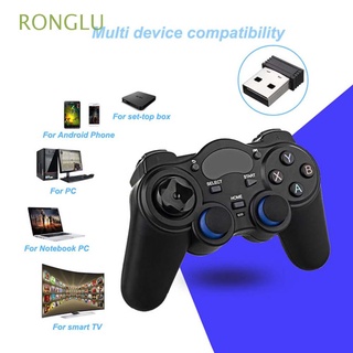 Ronglu Ps3 Acessórios Do Jogo Usb Caixa De Tv Sem Fio 2.4g Wifi Gamepad Controlador De Jogos / Multicolor