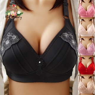 Women Sexy Thin Breathable Bras Push Up Underwear Non-wired Comfortable Plus Size Hot Sale