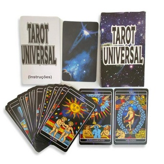 Baralho Tarot Universal Grande 24 cartas com Livreto Explicativo / Promoção / Entrega Rápida