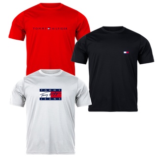 Kit 3 camisetas Tommy Hilfiger produto de otima qualidade