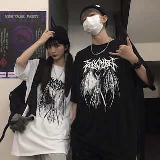 Camiseta Basica Camisa Moda Punk Rock Metal Caveira Gotico Dark (2)