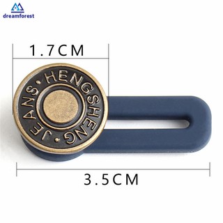 Extensor de Botão de Cintura Metálico / DIY para Roupa Jeans / Botão de Ajuste de Cintura / Acessórios de Costura (5)