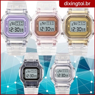 Multifunctional trend watch electronic watch fashion leisure calendar couple watch dixingtai.br