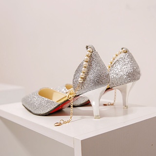 2022 women's stiletto bridal shoes Ladies Shoes (2)