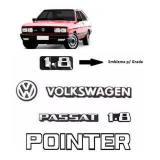 Kit Emblemas Passat Pointer - Volkswagen - Completo