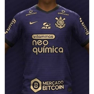 Camisa Camiseta do Corinthians Roxo Roxa Lilás Nova Respeita As Mina Promoção Envio Imediato