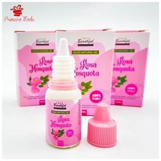 Óleo de Rosa Mosqueta Face Beautiful 100% Puro Natural com 10 ml - Efeito Regenerador e Emoliente (8)