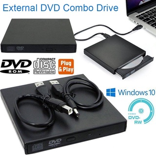Usb Dvd Externo Cd @ - @ Rw Disko Writer Player Drive Para Pc Portátil