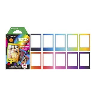 Filme Instax Mini Colorido Rainbow Pack / 10 Fotos Fujifilm Envio Imediato (4)