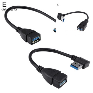 DR USB 3.0 Type A 90 Degree Right Angled Male to Female Extension Adapter Cable (1)