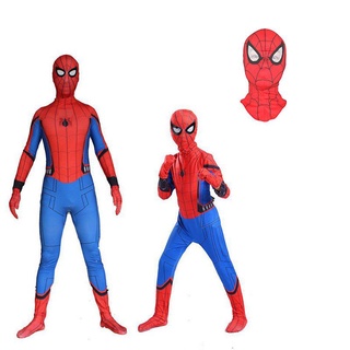 New Design Homecoming Spider-man Costume Tights Suit for Kids Adult Jumpsuit (5)