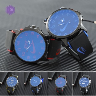 Relógio De Pulso Masculino De Quartzo Impermeável Com Pulseira De Silicone
