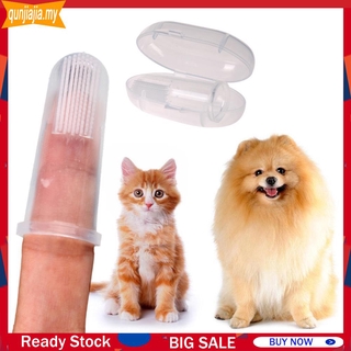Escova De Dentes Oral Para Em Silicone Cães/Gatos / (1)