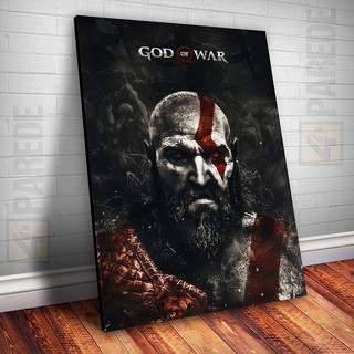Placa Decorativa - GAMES - God of War #G008