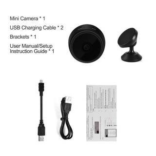 Mini Hd Câmera Espiã A9 Ligação Wifi Cartão Tf Pode Ser Inserção Controle Remoto Wifi Sem Fio De Segurança Câmera Escondida Em Noite Lansky (7)
