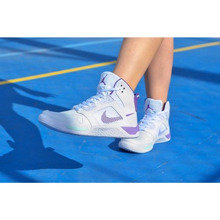 Bota Nike Jordan Mars Feminina Branco menta lavanda