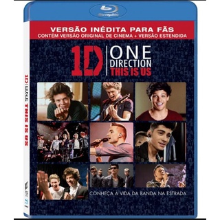 Blu-ray One Direction - THIS IS US - Lacrado Origina (conheça a vida da banda na estrada)
