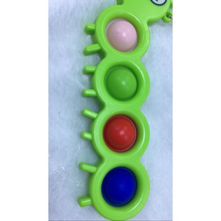 lagarta pop it Fidget Simples Brinquedos De Alívio Do Estresse 4 touch Brinquedo Dimple Fat Brain Mão Fidget Brinquedos Para Crianças Adultos Primeiros