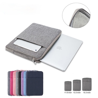 Bolsa para laptop à prova d'água BR para MacBook Air Pro 10 11 13 15 Bolsa para tablet de 16 polegadas Bolsa para notebook Acessórios de capa protetora para mulheres e homens
