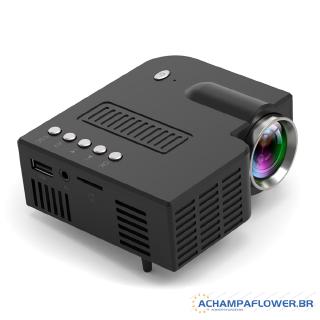 2021 novo projetor/Projetor de Vídeo / Sistema de Home Theater 1080P com Interface USB Mini Projetor Portátil /Led 1080P Home Cinema Projetores De Vídeo projetor (5)