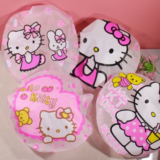 Chapéu De Cabelo Impermeável Hello Kitty Para Mulheres