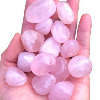 Quartzo Rosa Cristal Pedra Rolada Natural