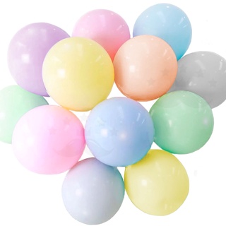 50 Balões Bexigas de Festa Cores Pastéis Candy SORTIDO Nº9 (GRANDE 23cm)