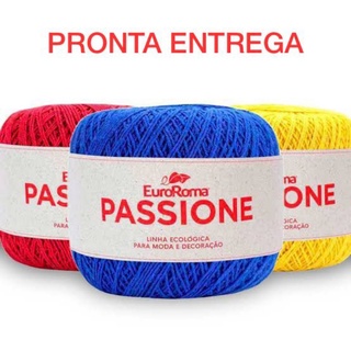 Linha EuroRoma Passione n°3 Ideal para Crochê, tricô, tear, Macramê e artesanato em geral.
