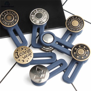 Extensor de Botão de Cintura Metálico / DIY para Roupa Jeans / Botão de Ajuste de Cintura / Acessórios de Costura