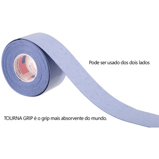 Overgrip Unique Tourna Grip Original Rolo 10un XL Azul Promoção (3)