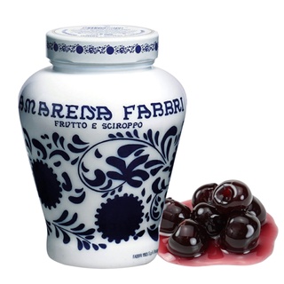 Cereja em Calda Silvestre Amarena Opaline Original Fabbri 600 g Doces Sobremesa Itália (1)