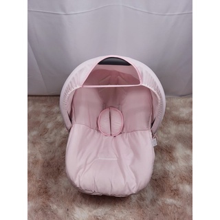 Capa para bebe conforto capota e protetor de cinto rosa universal PROMOÇAO