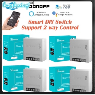 Sonoff Mini R2 Smart Switch for Small Body Remote Control WiFi Switch Holder One Sonoff MINI Destiny External Switch