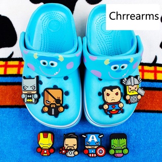 Marvel Superhero Button Clog Shoe Charms Jibbitz For Adults and kids