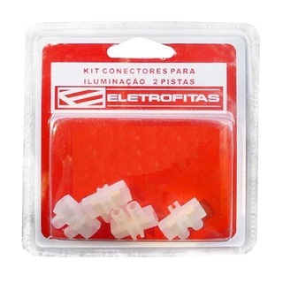 Kit Conectores Eletrofita 2 Pistas 15A EF9x2