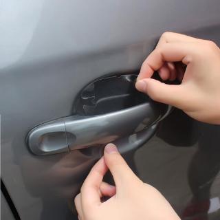 4 Pçs/Lote Punho Do Carro Película De Proteção Exterior Transparente Etiqueta Automotiva Acessórios Styling (1)