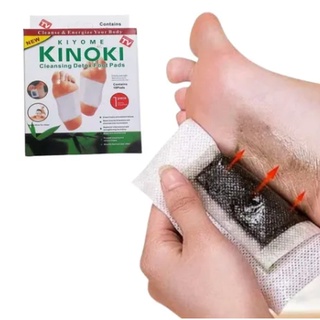 Kinoki 10 Adesivos Eliminador de Toxinas Detox Natural P/ Pés (2)