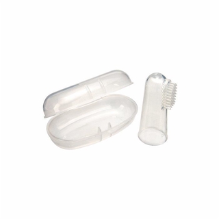 Dedeira de silicone para higiene da gengiva do bebe (2)